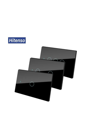 Tiendas EFE Interruptor smart sin neutro 3 botones -negro oferta
