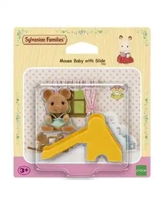 Tiendas EFE Bebé ratón sylvanian families con resbaladera oferta