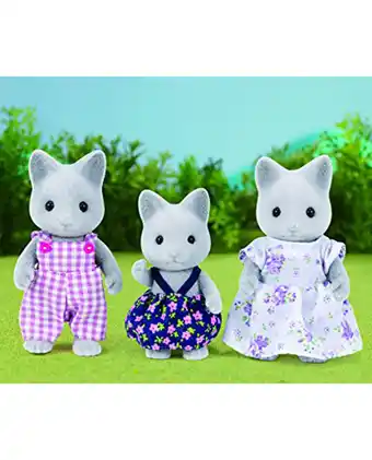 Tiendas EFE Familia gato gris sylvanian families oferta