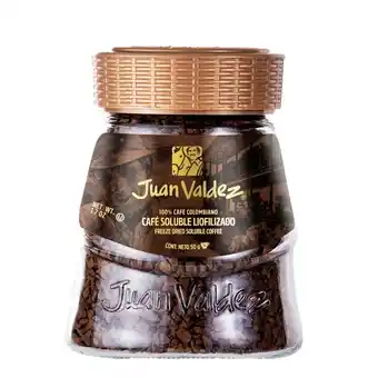 Tottus Café liofilizado clásico juan valdez 50 gr oferta
