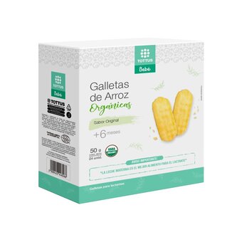 Tottus Galletas para bebé tottus 50 gr oferta