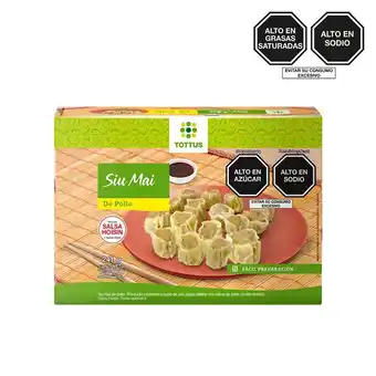 Tottus Siu mai de pollo congelado oferta