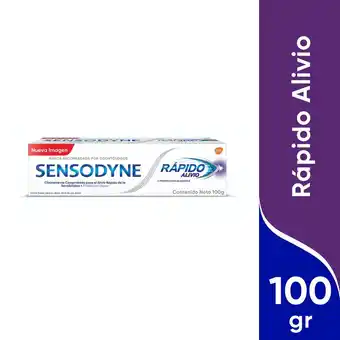 Tottus Pasta dental sensodyne rápido alivio 100 gr oferta