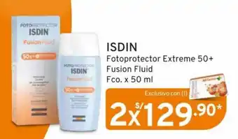 Mifarma ISDIN Fotoprotector Extreme 50+ Fusion Fluid Fco. x 50 ml oferta