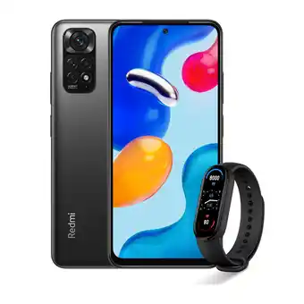 Redmi note 11s 6gb 128gb gray + mi band6