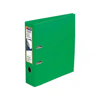 Tottus Vinifan archivador con palanca verde oferta