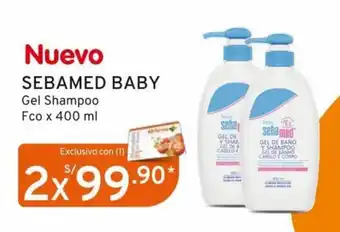 Mifarma Nuevo Sebamed Baby Gel Shampoo Fco x 400 ml oferta