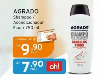 Mifarma AGRADO Shampoo / Acondicionador Fco. x 750 ml oferta