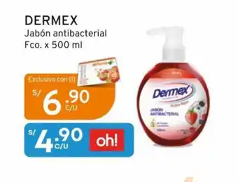 Mifarma DERMEX Jabon antibacterial Fco. x 500 ml oferta
