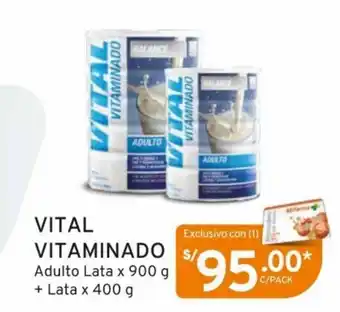 Mifarma VITAL VITAMINADO Adulto Lata x 900g + Lata x 400g oferta
