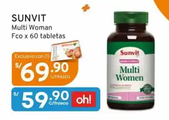 Mifarma SUNVIT Multi Woman Fco x 60 tabletas oferta