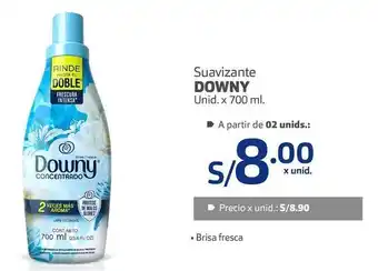 Makro Suavizante downy unid. x 700 ml. oferta