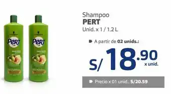Makro Shampoo pert unid. x 1 / 1.2 l oferta