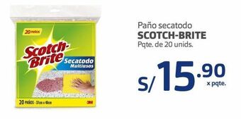 Makro Paño secatodo scotch-brite pqte. de 20 unids. oferta