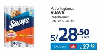 Makro Papel higiénico suave resistemax pqte. de 48 unids oferta