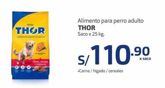 Makro Alimento para perro adulto thor saco x 25 kg. oferta