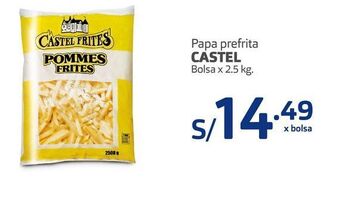 Makro Papa prefrita castel bolsa x 2.5 kg. oferta