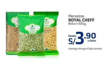 Makro Menestras royal cheff bolsa x 500 g. oferta