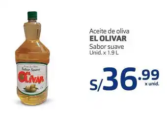 Makro Aceite de oliva el olivar sabor suave unid. x 1.9 l oferta