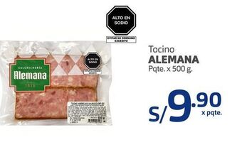 Makro Tocino alemana pqte. x 500 g. oferta