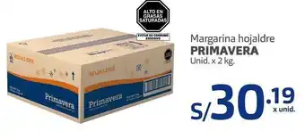 Makro Margarina hojaldre primavera unid. x 2 kg. oferta