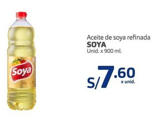Makro Aceite de soya refinada soya unid. x 900 ml. oferta