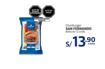 Makro Choriburger san fernando oferta
