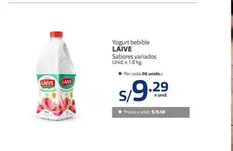 Makro Yogurt bebible laive oferta