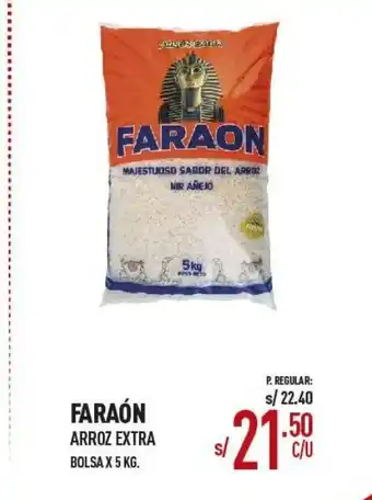Vega FARAON Arroz Extra bolsa x 5 kg oferta