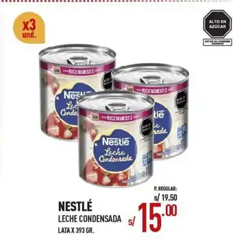 Vega NESTLE Leche Condensada Lata x 393 gr oferta