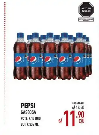 Vega PEPSI Gaseosa oferta