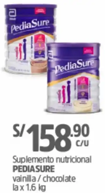 Suplemento Nutricional PediaSure 1,6kg