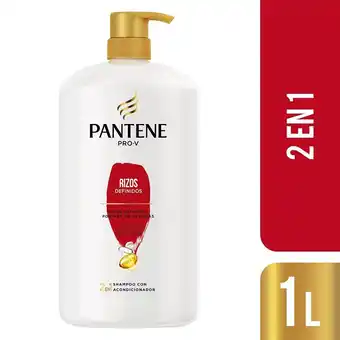 Tottus Shampoo acondicionador pantene 2en1 rizos definidos 1 lt oferta