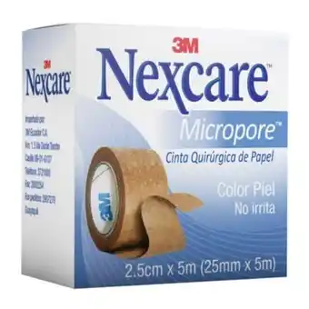 Tottus Micropore piel nex care - 2.5 cm x 5 m oferta