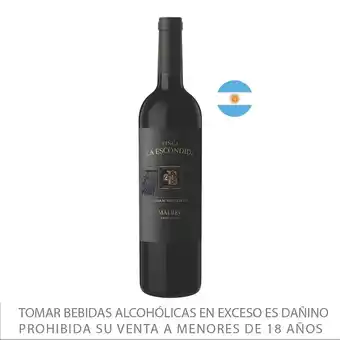 Tottus Vino gran reserva malbec 750 ml oferta