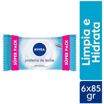Tottus Pack de jabones proteina de leche oferta