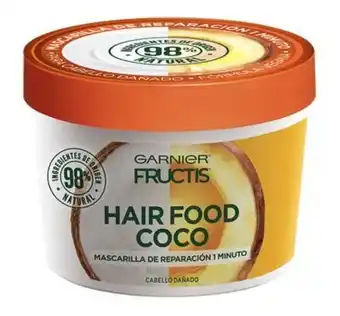 Tottus Mascarilla capilar fructis hair food coco oferta