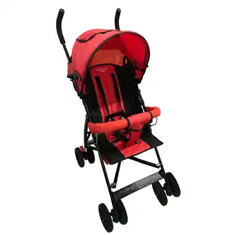 Tottus Paseador 2 posiciones color rojo oferta