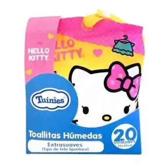 Tottus Pack portable toallas humedas hello kitty oferta
