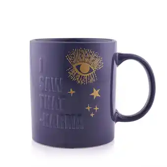 Tottus Mug universo 400ml azul oferta
