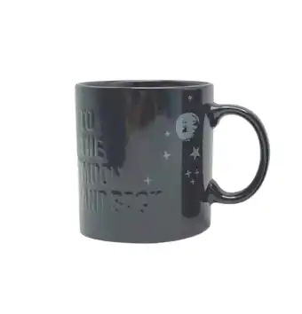 Tottus Mug universo 400ml negro oferta