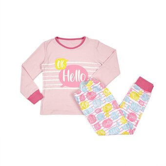 Tottus Pijama durazno niña oferta