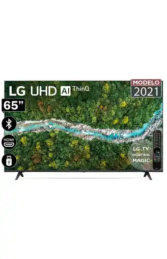 Tiendas EFE Tv led thinq ai uhd 4k 65up7750psb 2021 oferta