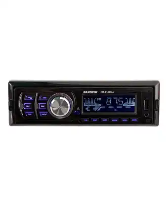 Tiendas EFE Baxter radio 1 din usb/sd/bt cm-1503ma oferta