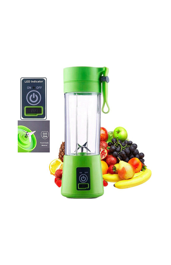 Tiendas EFE Mini licuadora portátil usb - verde oferta