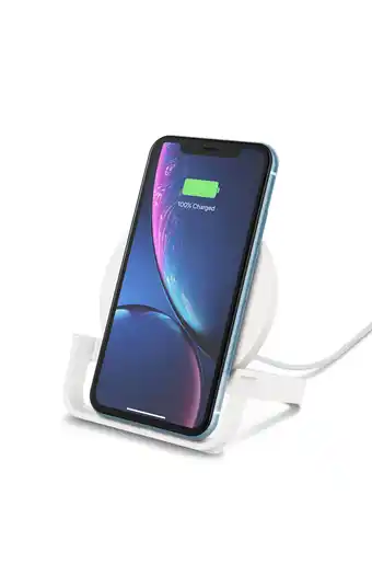Tiendas EFE Soporte de carga inalámbrica belkin 10w - blanco oferta