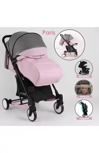 Tiendas EFE Coche cuna mecedora baby kits paris rosado oferta