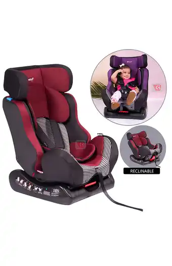 Tiendas EFE Ebaby silla para auto reclinable "fireza" rojo oferta