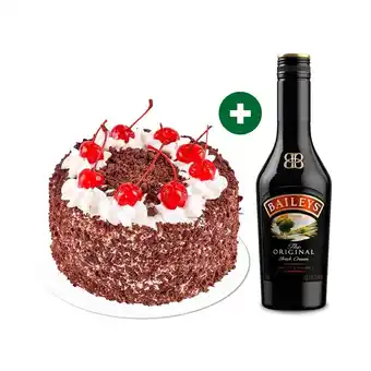 Tottus Torta selva negra mini baileys 375 ml oferta