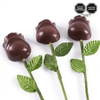 Tottus Flor figura de chocolate relleno 30 gr oferta